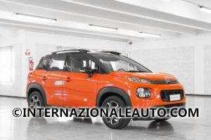 Citroen C3 Aircross Feel Arancione Tetto Nero Lato km0