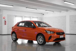 Opel corsa 1.2 75cv dinamic orange lato