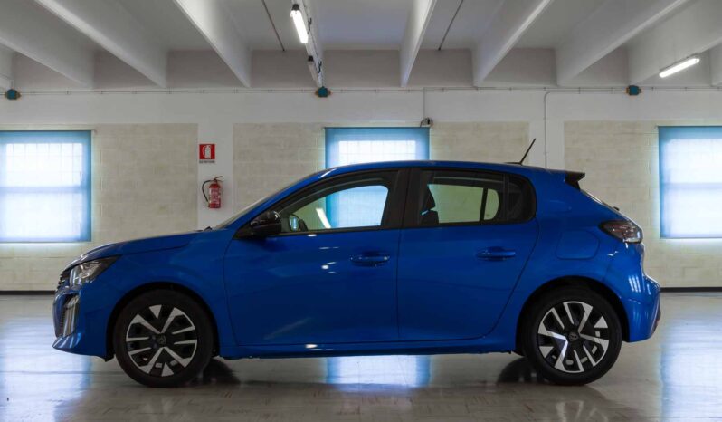 Peugeot 208 active blu km0 profilo