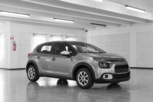 Citroen c3 restyling you steel grey km0 lato