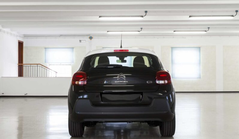 Citroen c3 restyling plus nero tetto bianco km0 retro