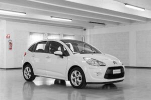 Citroen c3 seduction bianca usata sedili lato
